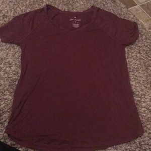 Burgundy T-shirt